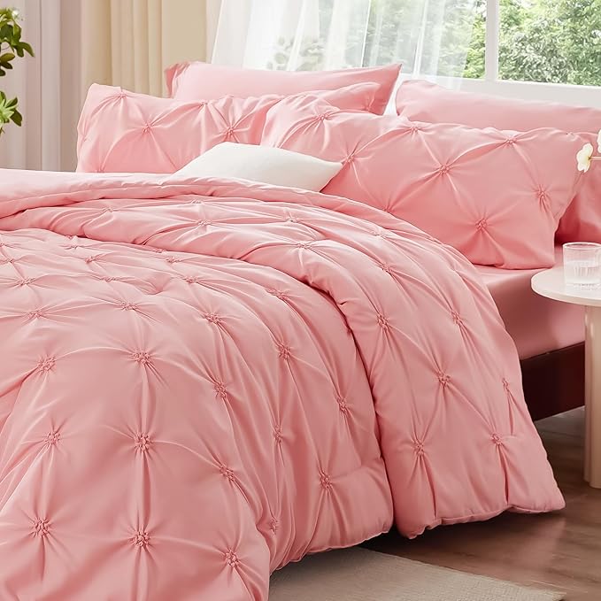 BEDELITE Pink King Size Comforter Set - Image 2
