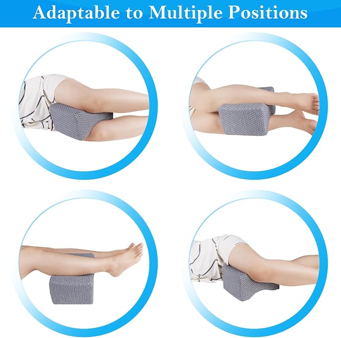 BlissTrends Memory Foam Knee Pillow, Knee Pillow - Image 5