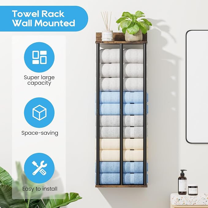 Towel Racks for Bathroom Wall Mounted - Image 3