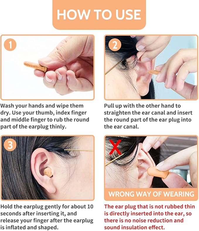 LYSIAN Flesh Color Foam Ear Plugs - Image 5