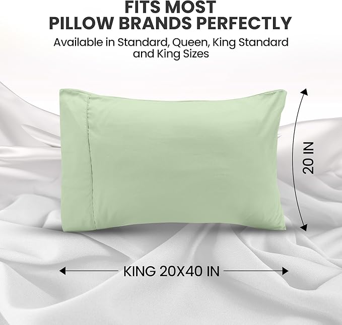 Utopia Bedding King Pillow Cases - Image 2