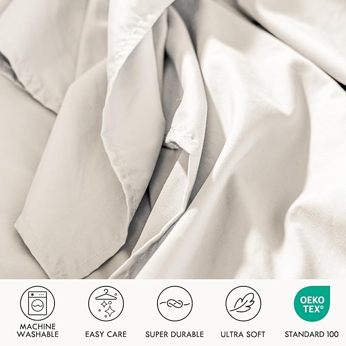 ClevaHome King Size Sheet Set - Image 5