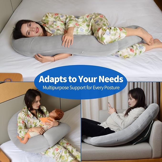 Pozico U-Shaped Full Body Pillow - Image 6
