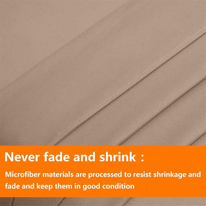 TAIMIT Beige Queen Size Comforter Set - Image 7