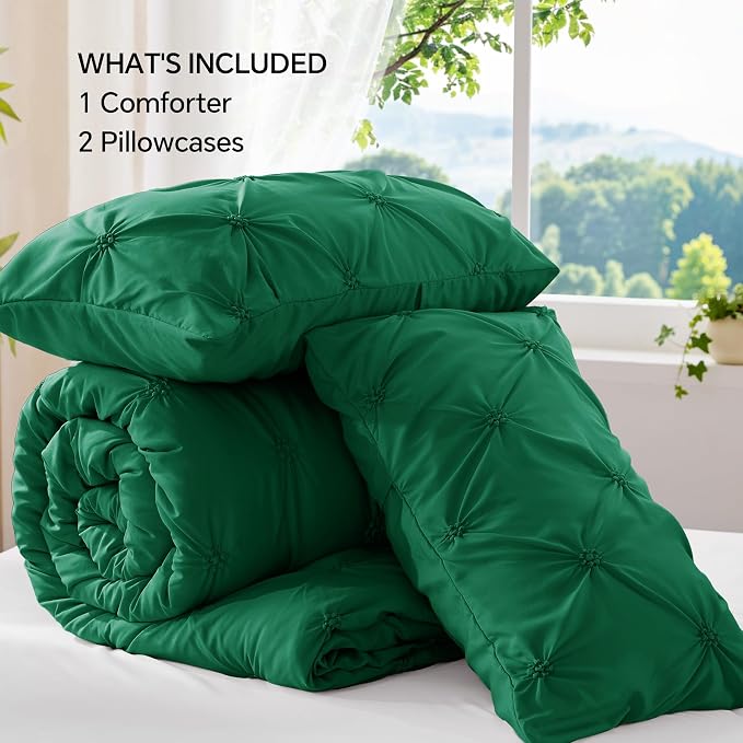 BEDELITE Forest Green King Size Comforter Set - Image 7