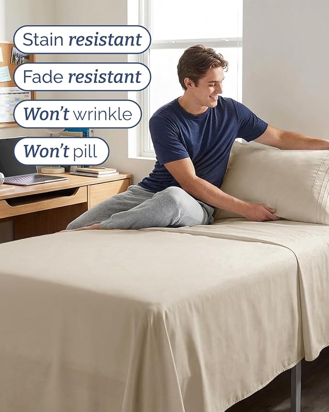 Twin XL Size 3 Piece Sheet Set - Image 5