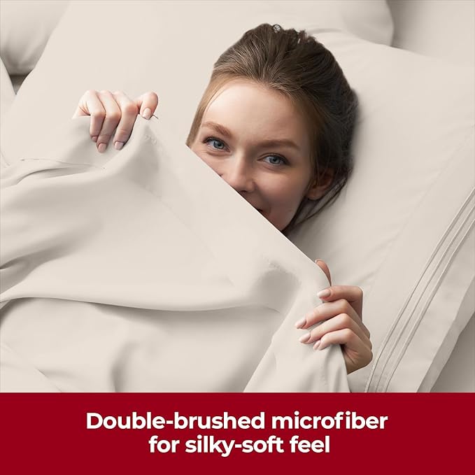 Mellanni Extra Deep Twin Sheets - Image 7