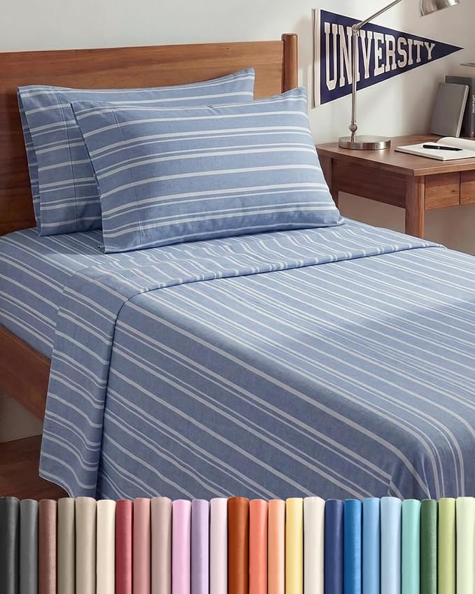 Twin XL 4 Piece Sheet Set by CGKUnlimited