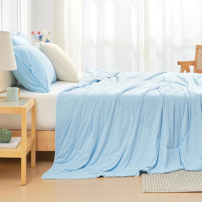 Cozy Bliss Cooling Comforter King Size, Cooling Blankets - Image 5
