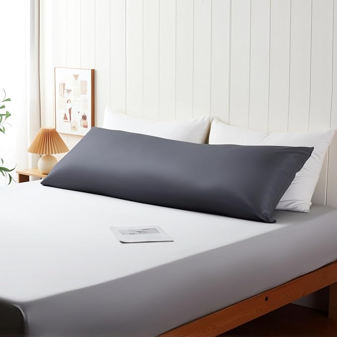 Body Cooling Pillow Case, Viscose Derived from Bamboo Long Pillow Protectors - Image 7