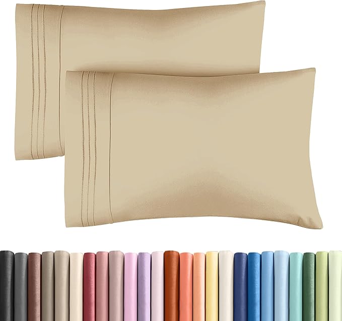 King Standard Pillow Cases Set of 2 by CGKUnlimited