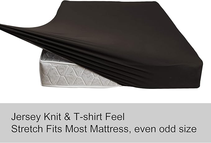 Soft Stretch Twin Fitted Sheet Only - Image 3