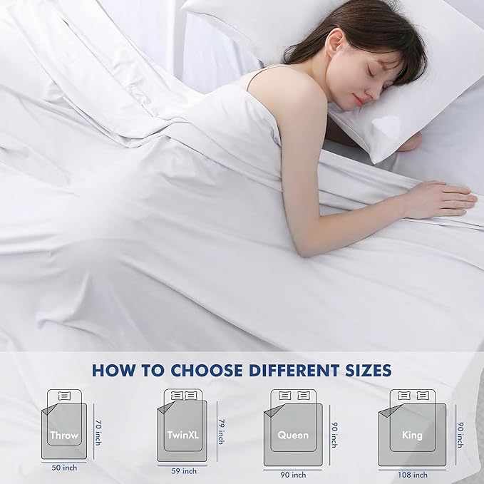 Elegear Cooling Blankets for Hot Sleeper, Arc-Chill 3.0 Cool Fiber - Image 7