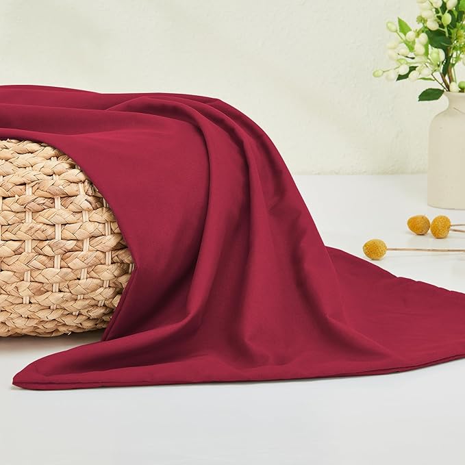 DOWNSTORIA Body Pillow Cover, Ultra Soft Microfiber Long Pillowcase, Envelope - Image 2