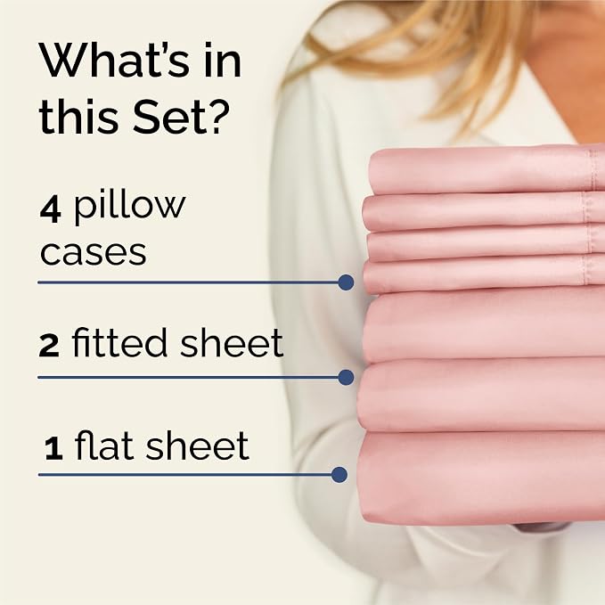 Split King 7 Piece Sheet Set - Image 2