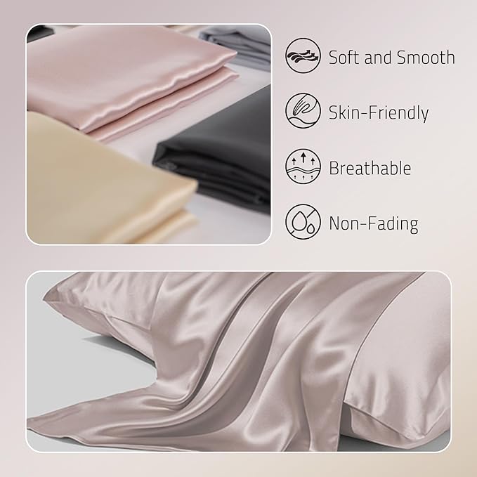 Gabire Mulberry Silk Pillowcase - Image 2