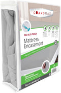 Guardmax Jersey Knitted Full XL Zippered Mattress Encasement by Guardmax