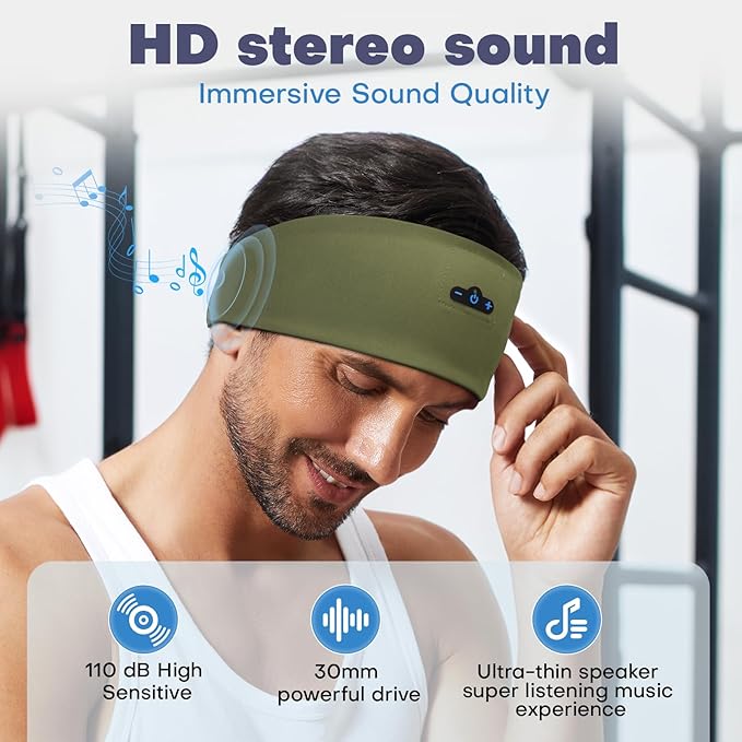 Sleep Headphones Bluetooth Headband - Image 3
