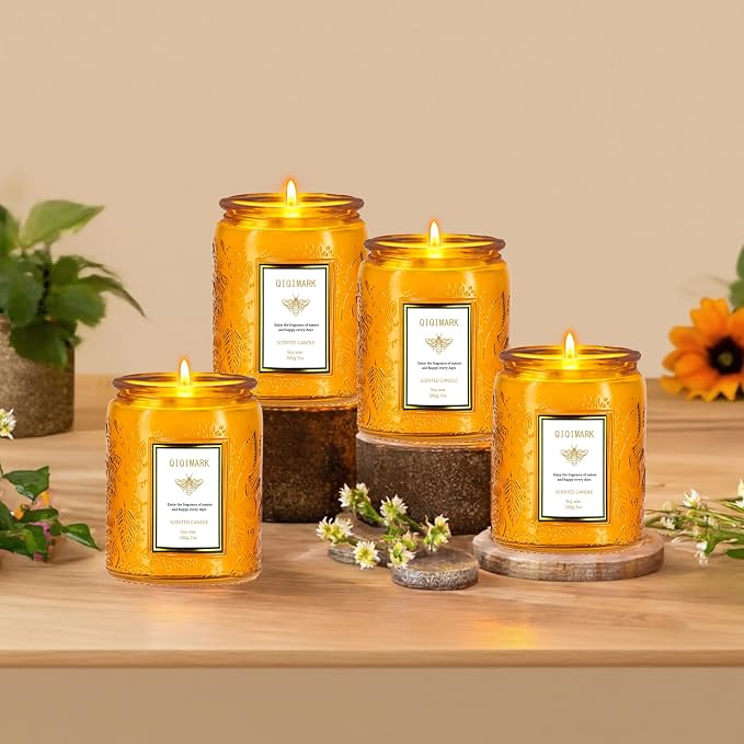 Mother’s Day Candles Gift Set for Mom, Natural Soy Wax Scented Jar Candles - Image 7