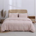 Simple&Opulence 100% Linen Duvet Cover Set 2pcs Basic Style Natural French by SimpleOpulence