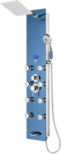 Blue Ocean 52" Stainless Steel SPS392H Shower Panel Tower System by TheHomeBudgetHousewareInc