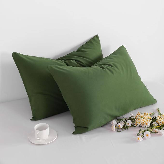 FLXXIE Pillow Cases Queen, Soft Microfiber Pillow Covers - Image 5