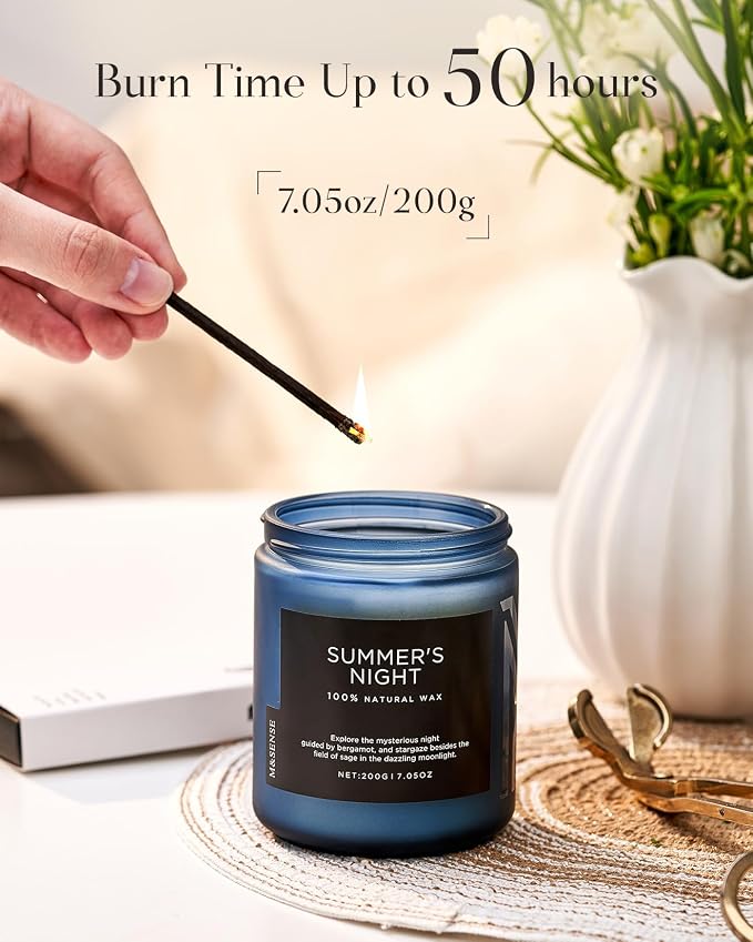 M&SENSE Summer's Night Scented Candles - Image 4
