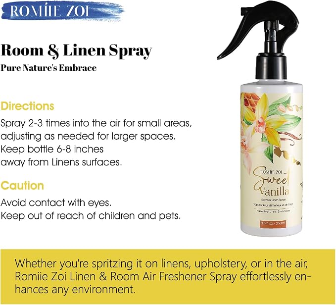 ROMIIE ZOI Linen & Room Air Freshener Spray Room Mist, - Image 2
