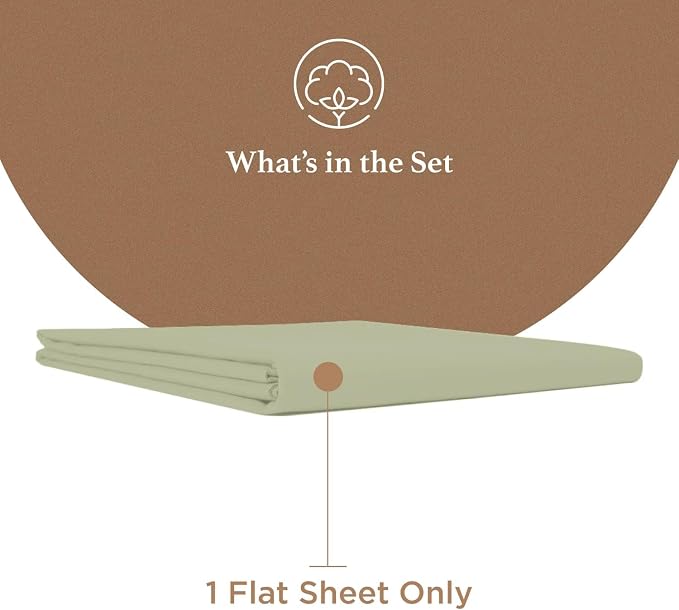 Good Sleep Bedding Flat Sheet King - Image 2