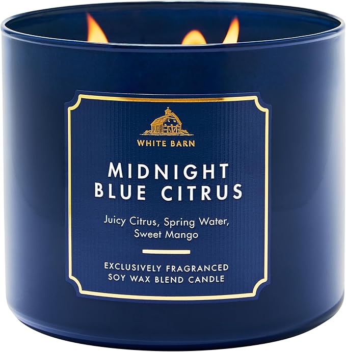 Bath & Body Works Midnight Blue Citrus 3-Wick Candle by BathBodyWorks