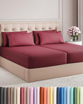Split King 7 Piece Sheet Set by CGKUnlimited