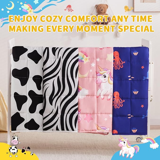 anfie Weighted Blanket Kids Weighted Blanket Cooling Blanket - Image 7