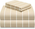 LuxClub 4 PC Full Size Sheet Set, Breathable Luxury Bed Sheets, Deep Pockets by LuxClub