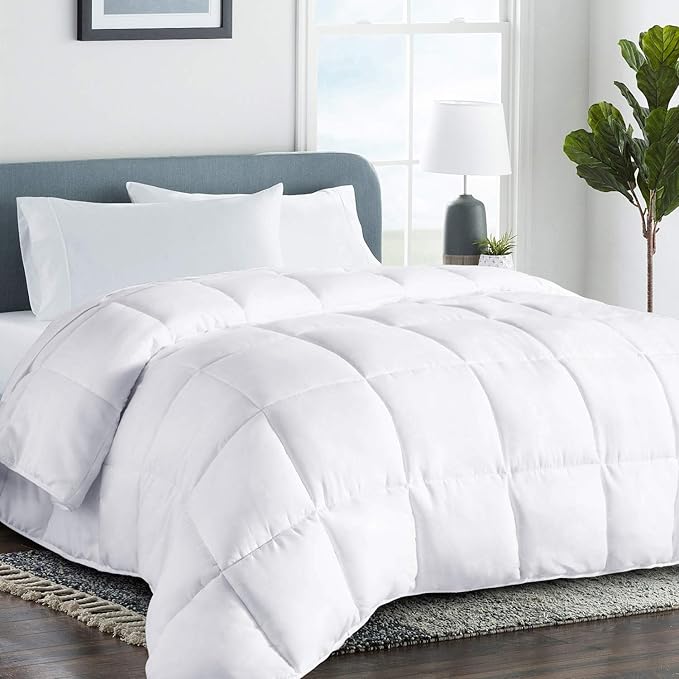 COHOME Premium Twin XL Size Cooling Comforter, All-Season Quilted Down by COHOME