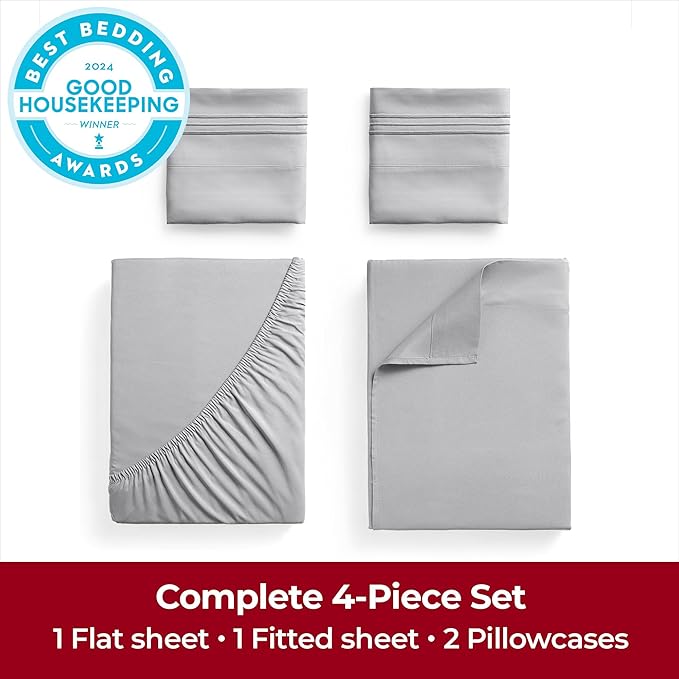 Mellanni Extra Deep King Sheets - Image 4