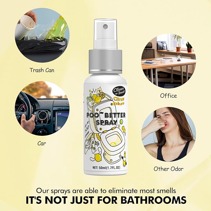 Clean-n-Fresh Toilet Spray, Variety Pack of 3 - Image 5