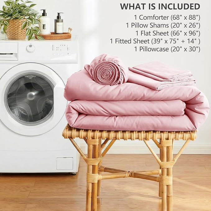 HIMEET Twin Size Comforter Sets - Image 6