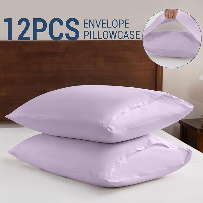 Pillowcases King 12 Pack, 20x36 Pillow Cases - Image 5
