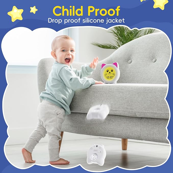 B&H Sleep Trainer Clock for Toddler - Image 9