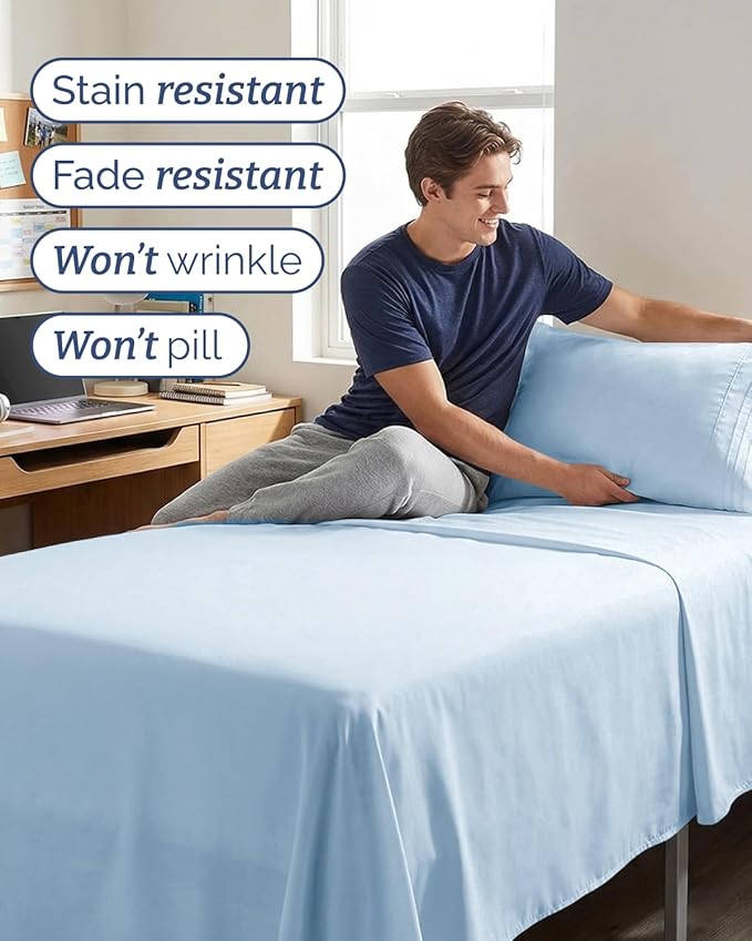 Twin XL Size 3 Piece Sheet Set - Image 5