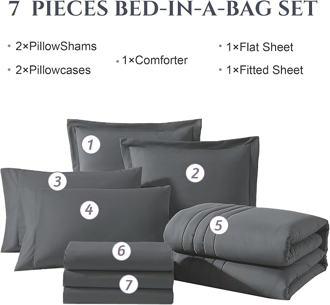 Monbix Super King Size Comforter Set - Image 7