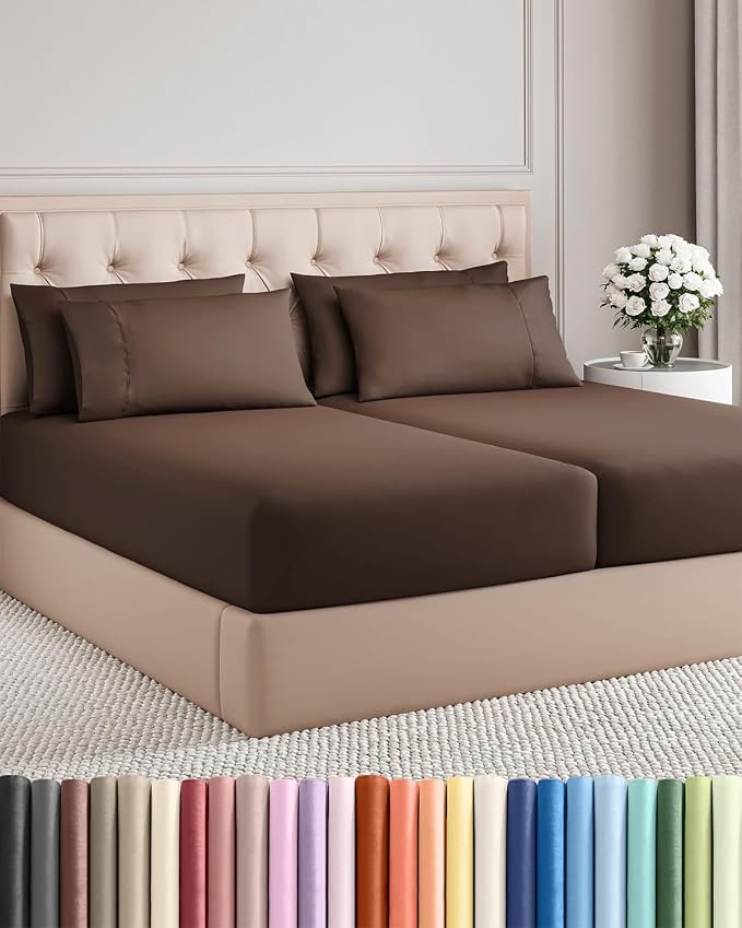 Split King 7 Piece Sheet Set by CGKUnlimited
