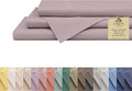 Linen Home 100% Cotton Percale Sheets Twin XL Size, Mauve Lavender, Deep Pocket by LINENHOME