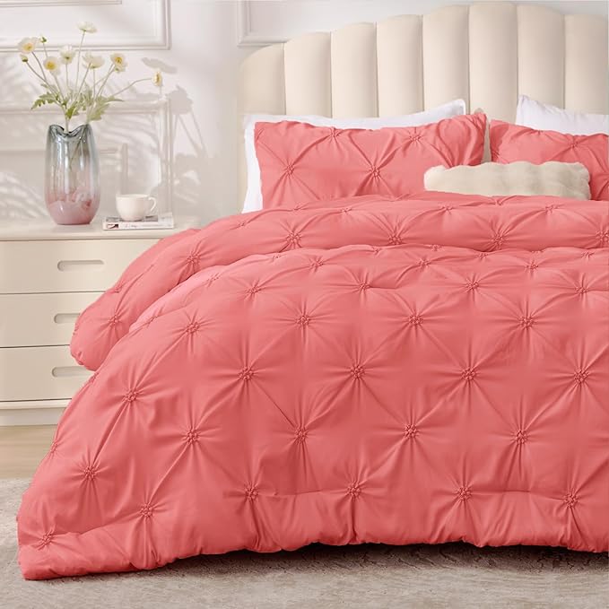 BEDELITE Coral King Size Comforter Set by BEDELITE