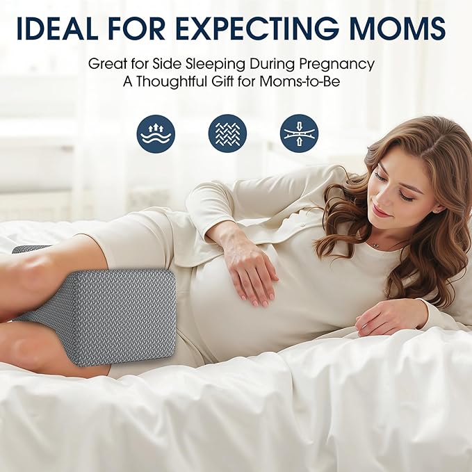 BlissTrends Memory Foam Knee Pillow, Knee Pillow - Image 7