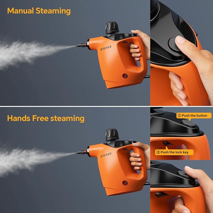 TICYACK Handheld Steam Cleaner, Steam Cleaner - Image 4