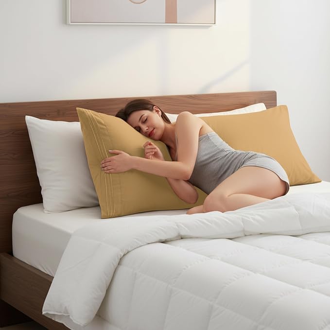 Elegant Comfort Luxury Ultra-Soft 1-Piece Body Pillowcase - Image 4