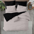 Kotton Culture 3 Pc King Size Duvet Cover Set- 100% Egyptian Cotton 600 Thread by KottonCulture