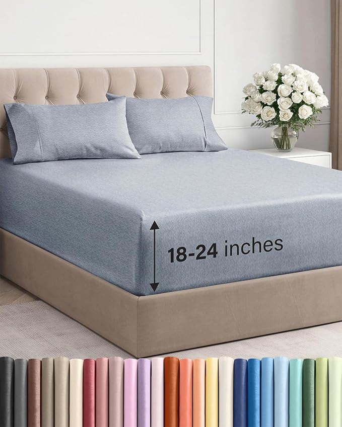 Extra Deep Cal King Sheet Set by CGKUnlimited