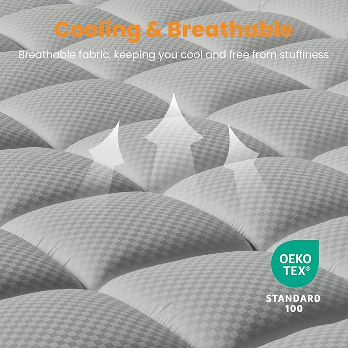 MATBEBY King Size Mattress Pad - Image 2